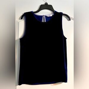 Vineyard Vines Sleeveless‎ Velvet Shell Top